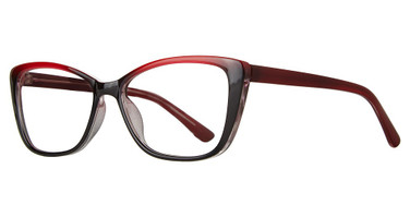 Zimco Eyeglasses Attitudes 55 Black/Cherry