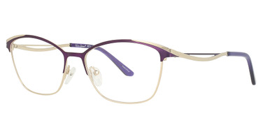 Valerie Spencer Eyeglasses 9371 Purple/Gold