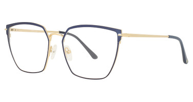 DICAPRIO Eyeglasses DC356 Blue Gold