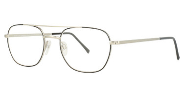 Aspire Eyeglasses Agreeable BLACK MATTE/SILVER MATTE