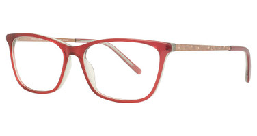 Jessica McClintock Eyeglasses 4339 RASPBERRY LAMINATE