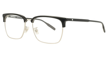 Montblanc Eyeglasses MB0199OA BLACK-BLACK-TRANSPARENT/005