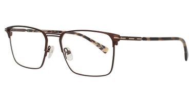 Adin Thomas Eyeglasses AT-546 Chocolate / Sand Tortoise/3