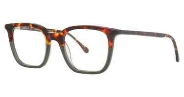 Alan J Eyeglasses AJ-518 Amber Tortoise Ash/1