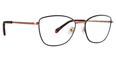 Trina Turk Eyeglasses Myla Matte Navy/MTN