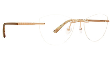 Totally Rimless Eyeglasses Ardor(357) Satin Gold/SNG
