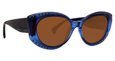 Badgley Mischka Eyeglasses Frederique Sapphire/SPH