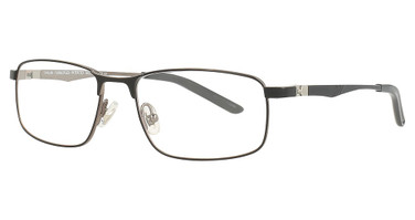 Takumi Eyeglasses TK1202 Satin Black & Shiny Silver/90