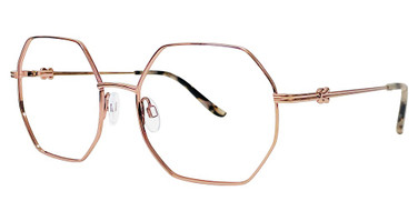 H Halston Eyeglasses H Halston 2008 ROSE GOLD/012