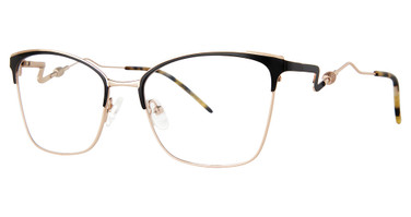 Alist RC Eyeglasses 115 GOLD BLACK