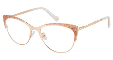 BETSEY JOHNSON Eyeglasses BOMBSHELL Rose/ROS