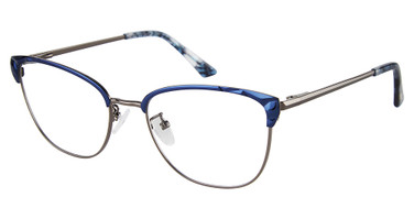KAY UNGER Eyeglasses K257 Navy/NAV