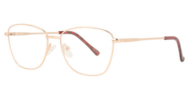 Continental Optical Imports Eyeglasses Exclusive 259 Rose/Gold