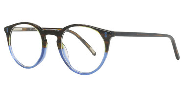 New Millennium Eyewear Eyeglasses CAPRICE BRN/BLUE