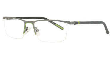 Float-Milan Eyeglasses K-68 Gun/Green