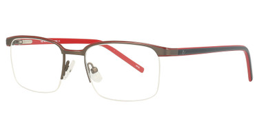 Float-Milan Eyeglasses K-69 Gun/Red