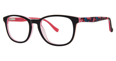 kensie Eyeglasses Dilemma Black Fuchsia/BF