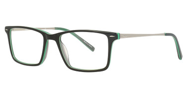 db4k Eyeglasses Debonair Black / Kelly/1