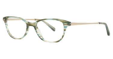 db4k Eyeglasses Stellar Olive / Teal / Gold/1