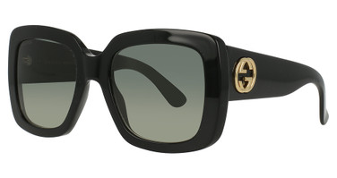 Gucci Eyeglasses GG0141SN BLACK-BLACK-GREY/001