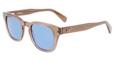 Ferragamo Eyeglasses SF1057S BROWN TRANSPARENT/232
