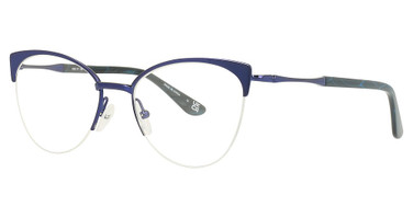 Karen Kane Eyeglasses Rollo Navy