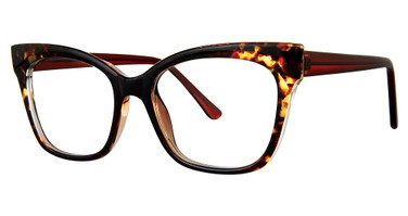 Modern Plastics I Eyeglasses OBTAIN brown marble/crystal
