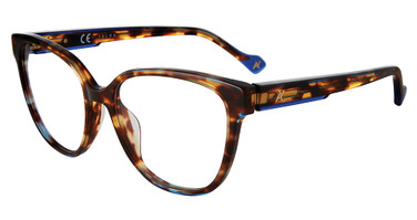 Yalea Eyeglasses VYA060 Havana/Blue 0743