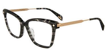 Police Eyeglasses VPLG28 Grey Havana 06RT
