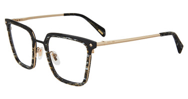 Police Eyeglasses VPLG25 Striated Grey 0301