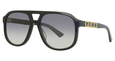Gucci Eyeglasses GG1188S BLACK-BLACK-GREY/002