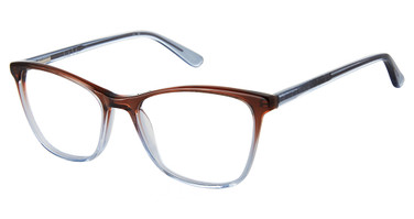 Nicole Miller Eyeglasses DOMINICA BROWN/BLUE/C01