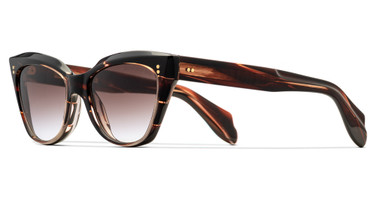 Cutler and Gross Eyeglasses CGSN928852 STRIPED BROWN HAVANA/002