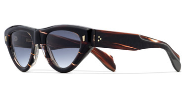 Cutler and Gross Eyeglasses CGSN992650 STRIPED BROWN HAVANA/002