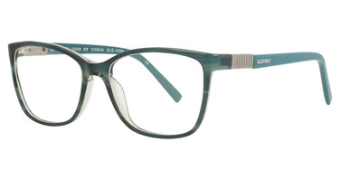 Ellen Tracy Eyeglasses Donegal BLUE HORN