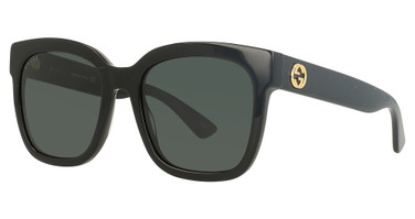 Gucci GG0034SN BLACK-BLACK-GREY/001