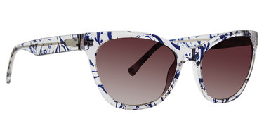 Vera Bradley Eyeglasses Leilani Perennials Grey/PGY