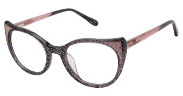 Lulu by Lulu Guinness Eyeglasses LK043 black/pink/BLK