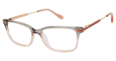 Lulu by Lulu Guinness Eyeglasses LK045 pink/grey/PNK