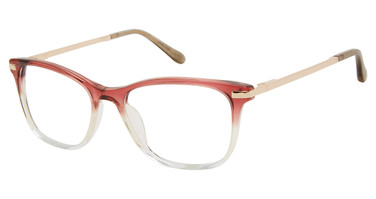 Lulu Guinness Eyeglasses L945 burgundy/multi/RAS