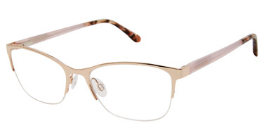 Lulu Guinness Eyeglasses L946 rose gold/RGD