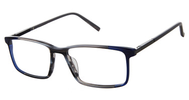 Geoffrey Beene Eyeglasses G539 Navy Horn/NAV