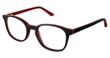 Superflex Eyeglasses SFK-282 MATTE BLACK RED/M300