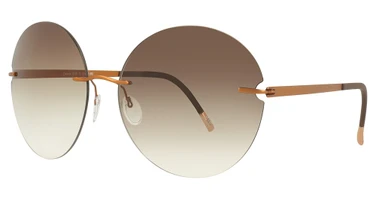 Silhouette Eyeglasses 8190 Earthly Amber/2540