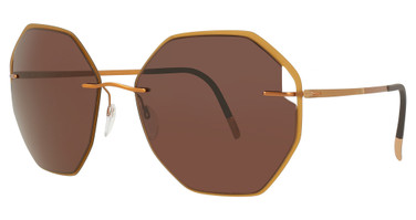 Silhouette Eyeglasses 8187 Earthly Amber/2540