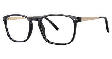 Modern Times Eyeglasses Encompass black/gold