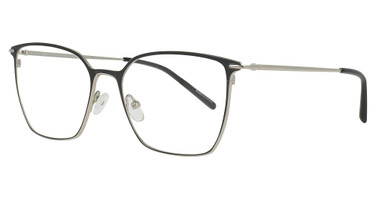 Adin Thomas Eyeglasses AT-570 Graphite / Chrome/2