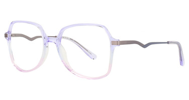 iChill Eyeglasses C7053 Gradient Transp Lavender / Purple/85