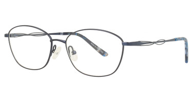 Continental Optical Imports Eyeglasses Precision 502 Blue