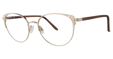 Daisy Fuentes Eyeglasses Daisy Fuentes Alejandra Almond/Gold/3